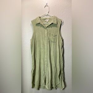 Spense Long Button up Shirt / Dress